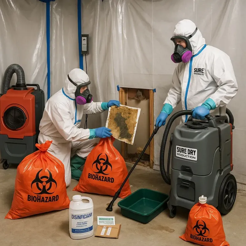 Contaminated Water Handling Protocols process in Au Sable, MI